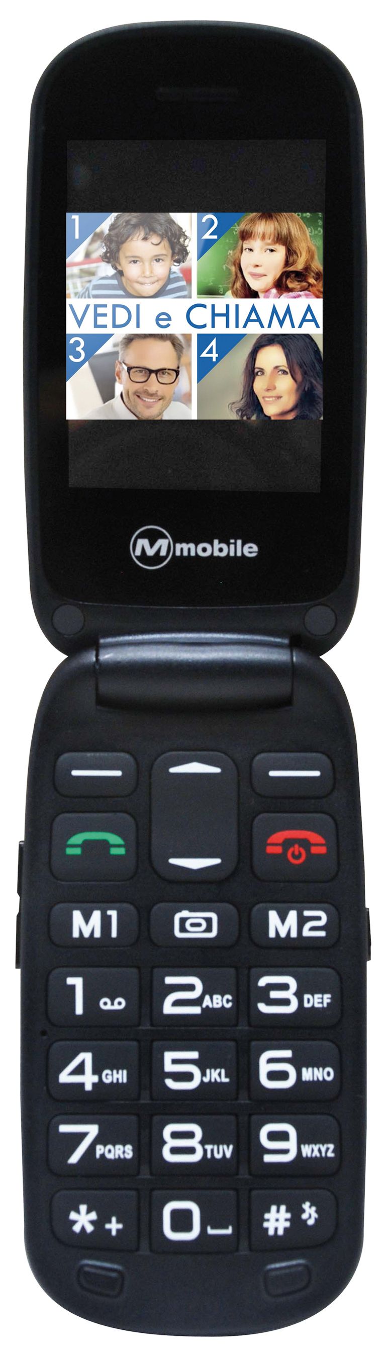 Mediacom M-MMFDUO2 cellulare 6,1 cm (2.4") 91 g Nero, Blu_MEDIACOM_0_big-image