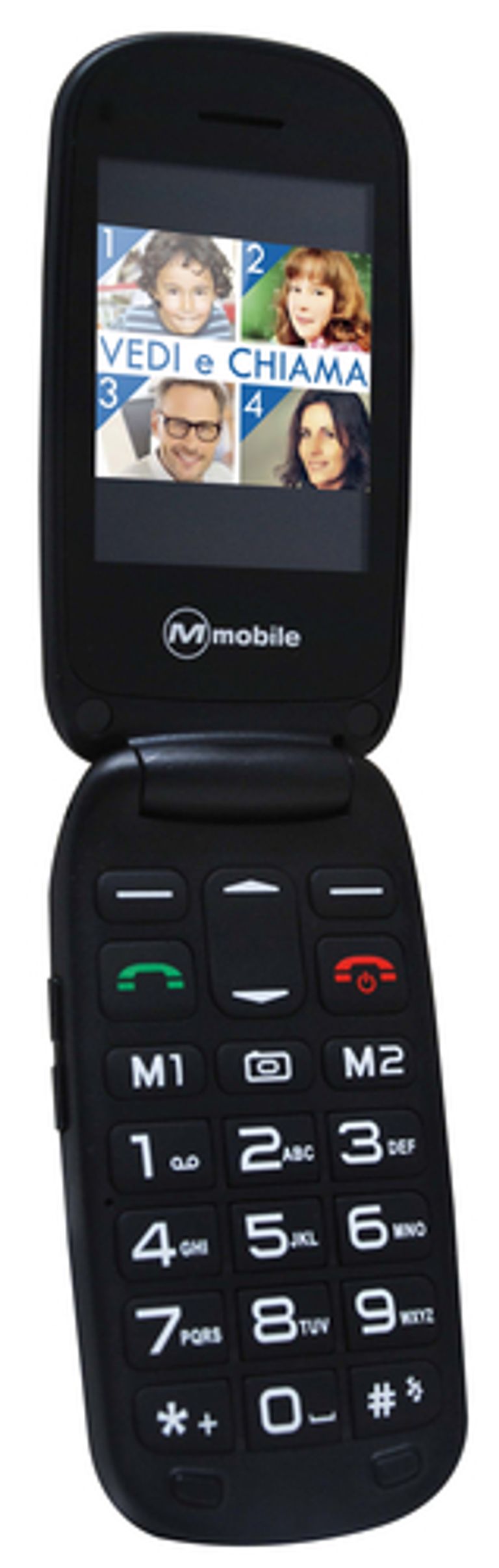 Mediacom M-MMFDUO2 cellulare 6,1 cm (2.4") 91 g Nero, Blu_MEDIACOM_1_big-image