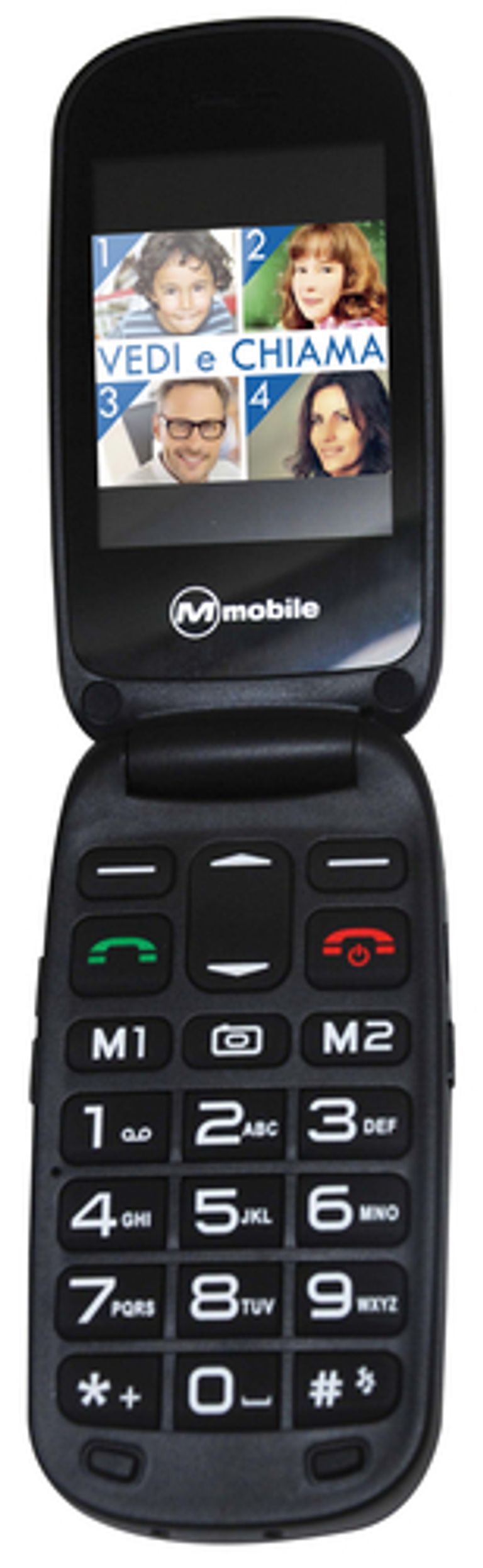 Mediacom M-MMFDUO2 cellulare 6,1 cm (2.4") 91 g Nero, Blu_MEDIACOM_2_big-image