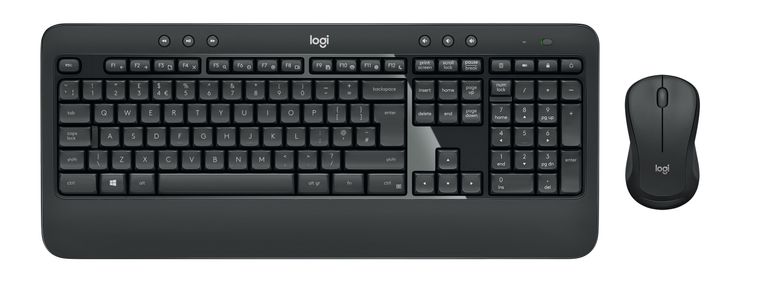 Logitech MK540 Advanced Combo Tastiera e Mouse Wireless per Windows, Ricevitore USB Unifying 2,4 GHz, Tasti di Scelta Rapida Multimediali, Durata Batteria di 3 Anni, per PC, Laptop_LOGITECH_0_big-image