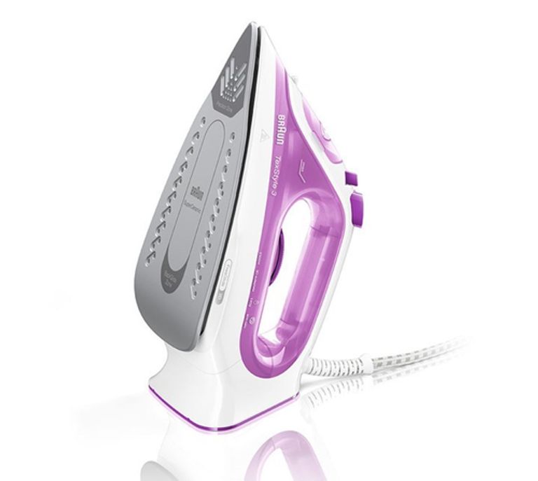 Braun TexStyle 3 SI 3030 Ferro da stiro a secco e a vapore Piastra in ceramica Ultra Glide 2300 W Rosa_BRAUN_2_big-image