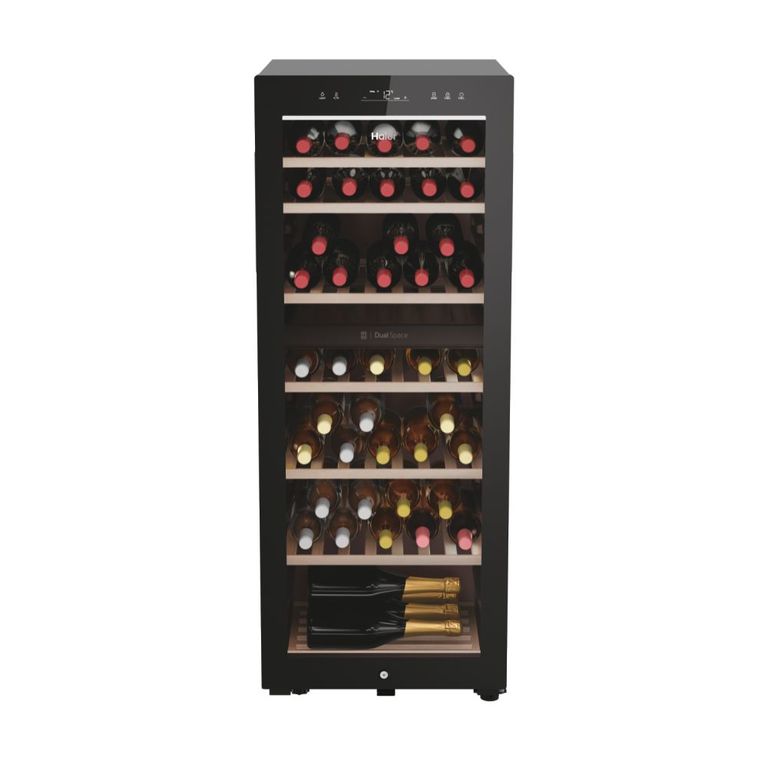 Haier Wine Bank 50 Serie 7 HWS77GDAU1 Cantinetta vino con compressore Libera installazione Nero 77 bottiglia/bottiglie_HAIER_0_big-image