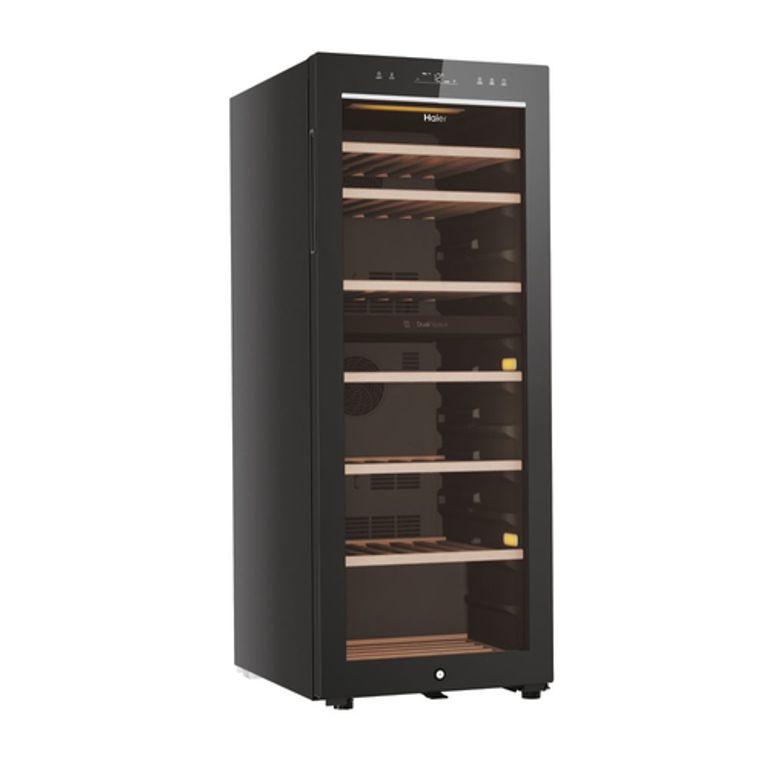 Haier Wine Bank 50 Serie 7 HWS77GDAU1 Cantinetta vino con compressore Libera installazione Nero 77 bottiglia/bottiglie_HAIER_1_big-image