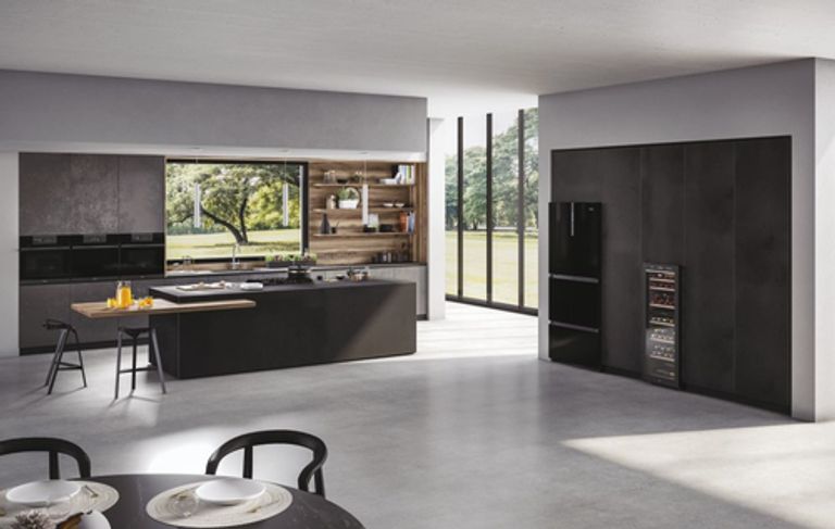 Haier Wine Bank 50 Serie 7 HWS77GDAU1 Cantinetta vino con compressore Libera installazione Nero 77 bottiglia/bottiglie_HAIER_12_big-image
