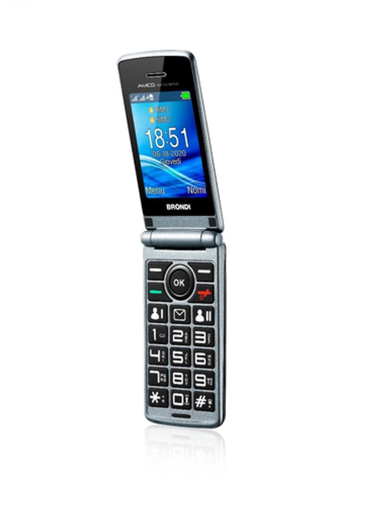 Brondi Amico Sincero 6,1 cm (2.4") Nero Telefono per anziani_BRONDI_2_big-image