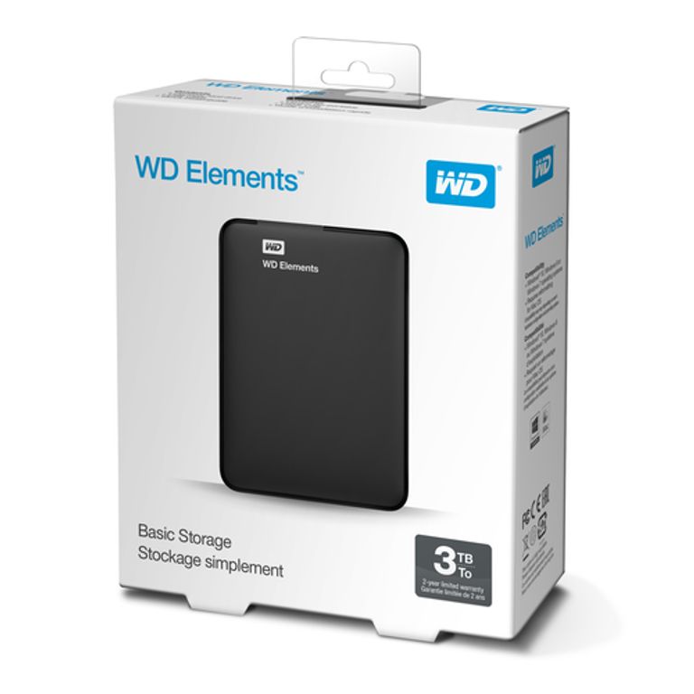 Western Digital WD Elements Portable disco rigido esterno 3000 GB Nero_WESTERN DIGITAL_5_big-image