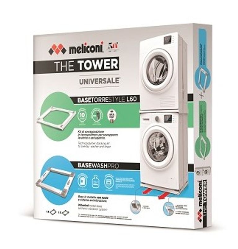 Meliconi The Tower accessorio e componente per lavatrice Kit di sovrapposizione 1 pz_MELICONI_2_big-image