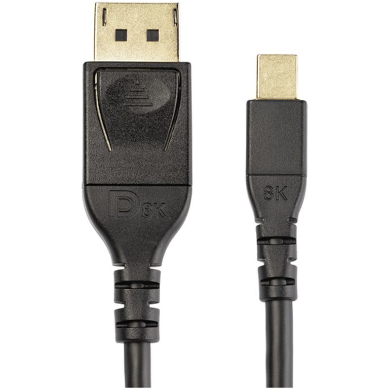 StarTech.com Cavo da Mini DisplayPort a DisplayPort 1.4 certificato VESA da 2m- 8K 60Hz HBR3 HDR - Cavo da mDP a DP 1.4 Super UHD - Sottile (34 AWG) Ultra HD 4K 120Hz - Cavo monitor/video_STARTECH.COM_2_big-image