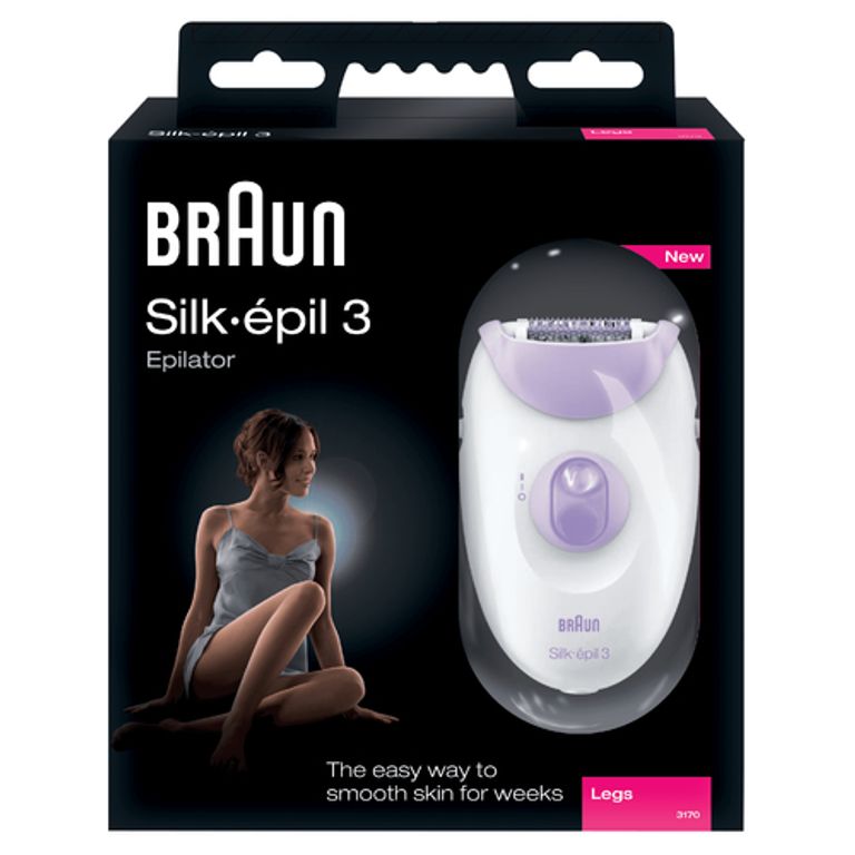 Braun Silk-epil 3 -170, Epilatore Donna Per La Rimozione Duratura Dei Peli, Sistema Con 20 Pinzette, Tecnologia Luce Smartlight, Rulli Massaggianti_BRAUN_6_big-image