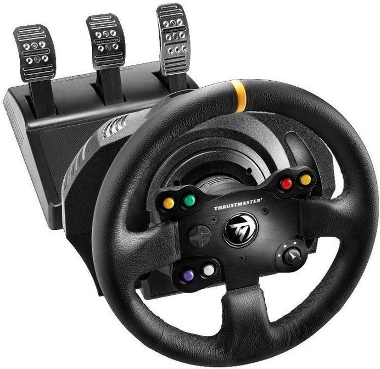 Thrustmaster 4460133 periferica di gioco Nero Sterzo + Pedali PC, Xbox One_THRUSTMASTER_0_big-image