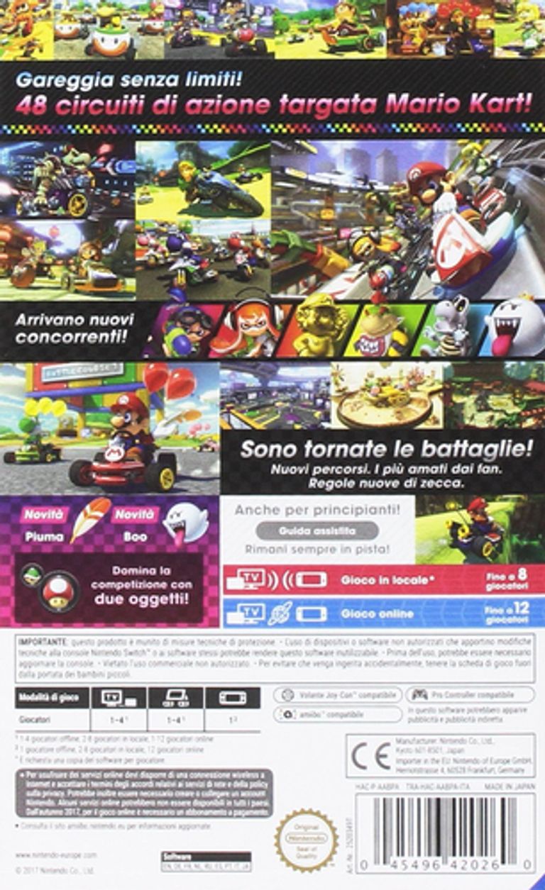 Nintendo Mario Kart 8 Deluxe Standard Inglese Nintendo Switch_NINTENDO_1_big-image