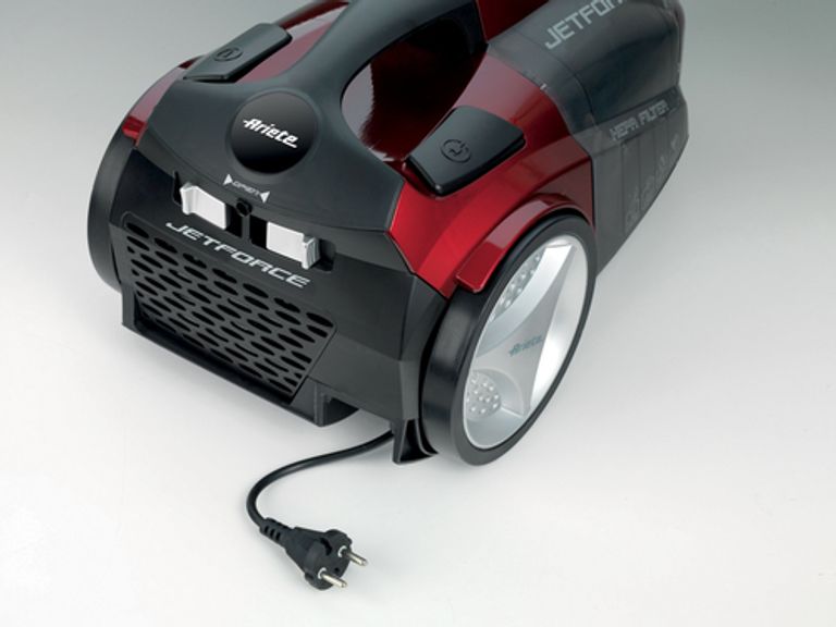 Ariete 2791 Jet Force, Aspirapolvere senza sacco, 800 W, Filtro Hepa, Capacità 2,5 L, Motore ciclonico, Ruote gommate, Accessori inclusi, Rosso_ARIETE_5_big-image