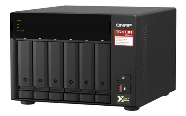 QNAP TS-673A-8G server NAS e di archiviazione Tower Collegamento ethernet LAN Nero V1500B_QNAP_4_big-image