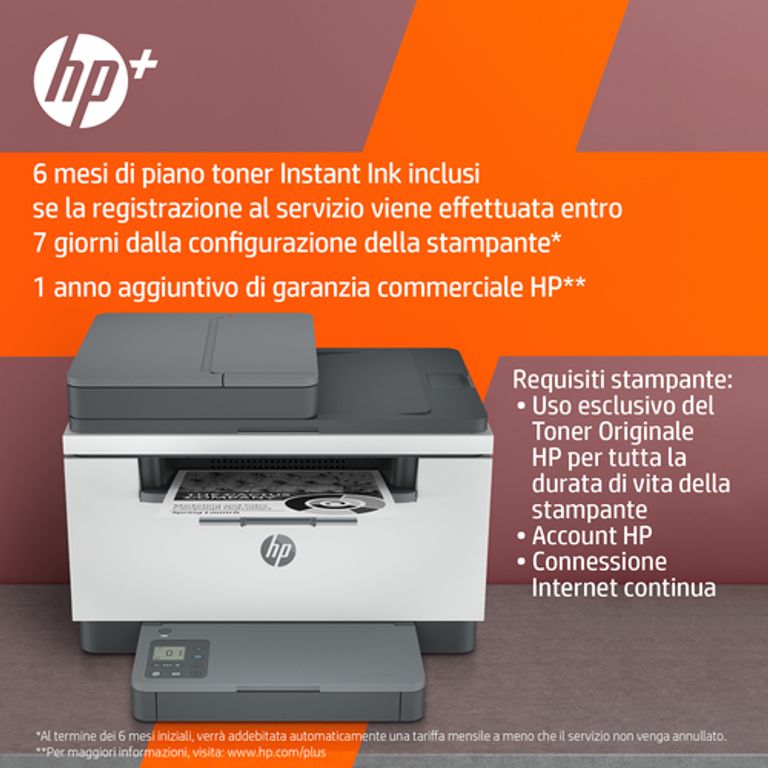 HP LaserJet Stampante multifunzione M234sdwe, Stampa, copia, scansione, Scansione verso e-mail; scansione verso PDF; dimensioni compatte; stampa fronte/retro rapida; risparmio energetico; Wi-Fi dual-band; ADF da 40 fogli_HP_9_big-image