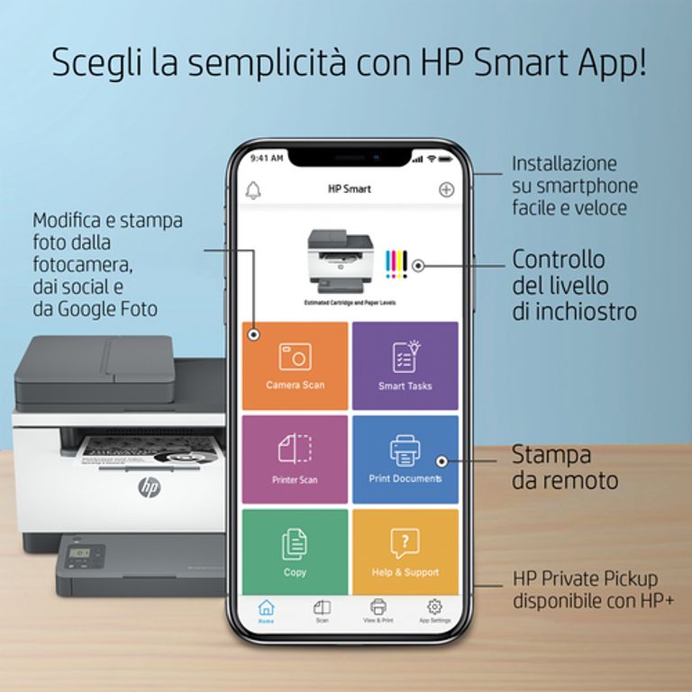 HP LaserJet Stampante multifunzione M234sdwe, Stampa, copia, scansione, Scansione verso e-mail; scansione verso PDF; dimensioni compatte; stampa fronte/retro rapida; risparmio energetico; Wi-Fi dual-band; ADF da 40 fogli_HP_12_big-image