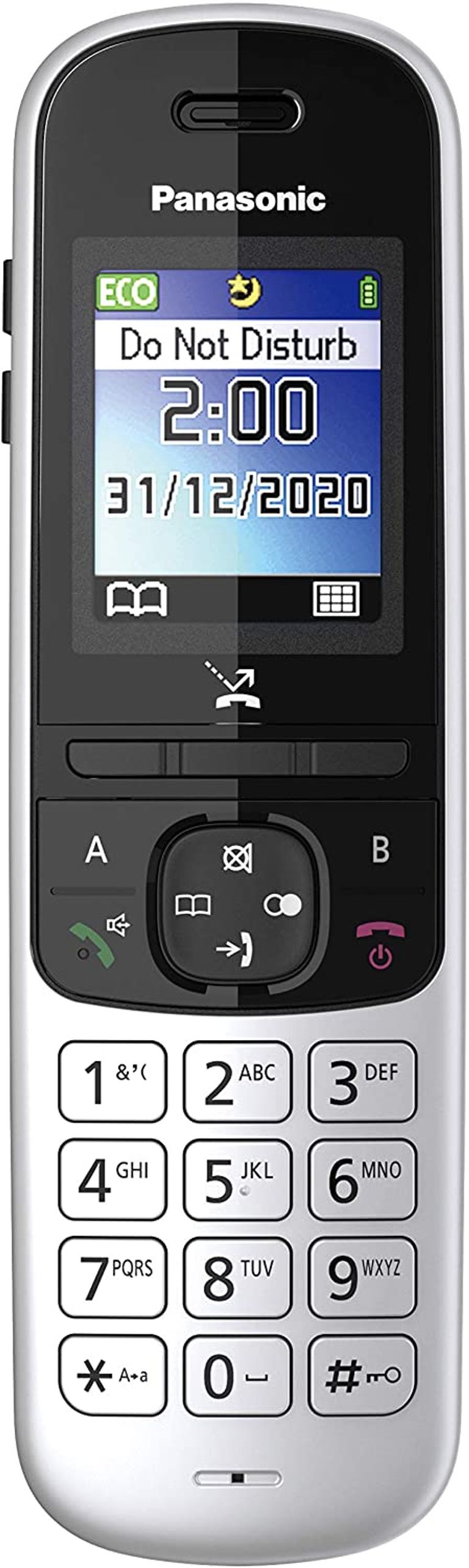 Panasonic KX-TGH710 Telefono DECT Identificatore di chiamata Nero, Argento_PANASONIC_0_big-image