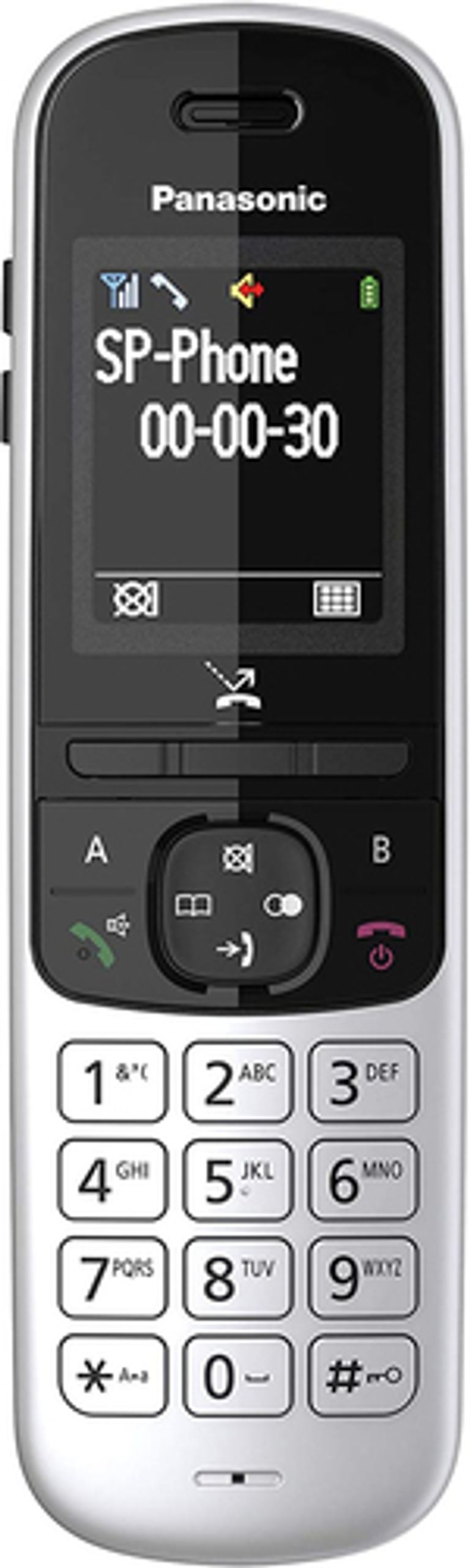 Panasonic KX-TGH710 Telefono DECT Identificatore di chiamata Nero, Argento_PANASONIC_1_big-image