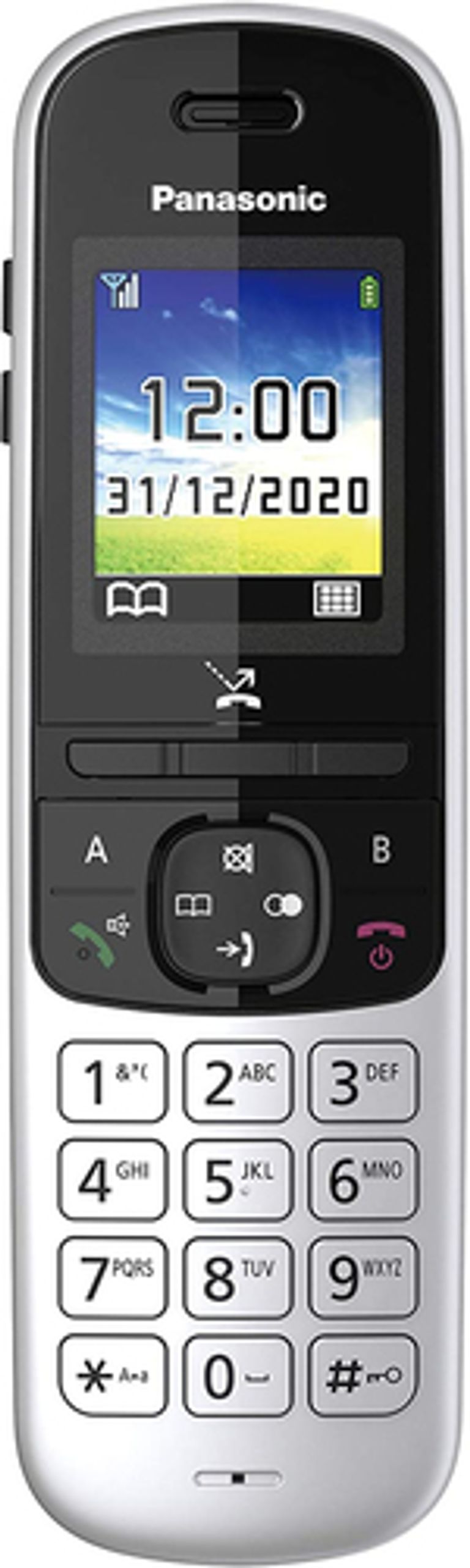 Panasonic KX-TGH710 Telefono DECT Identificatore di chiamata Nero, Argento_PANASONIC_2_big-image