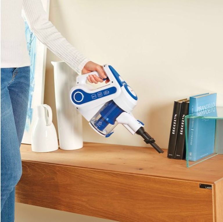 Polti Forzaspira Slim SR90B Plus Senza sacchetto 0,5 L Blu, Bianco_POLTI_2_big-image