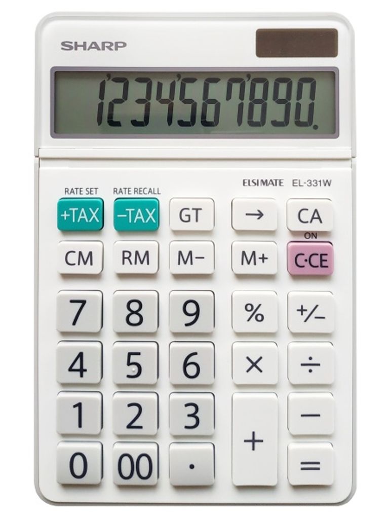 Sharp EL-331W calcolatrice Calcolatrice finanziaria Bianco_SHARP_0_big-image