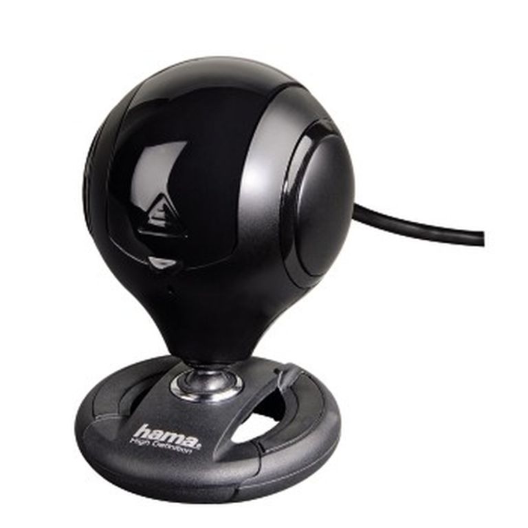 Hama Webcam per PC HD "Spy Protect", HD 720p 16:9, USB+Jack 3,5mm, microfono integrato, 4 led, supporto a clip, protezioni lenti, nero_HAMA_2_big-image
