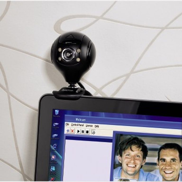 Hama Webcam per PC HD "Spy Protect", HD 720p 16:9, USB+Jack 3,5mm, microfono integrato, 4 led, supporto a clip, protezioni lenti, nero_HAMA_4_big-image