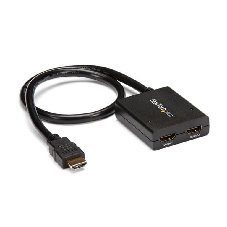 StarTech.com Sdoppiatore Splitter HDMI 4k @ 30hz 1x2 da 1 a 2 porte Alimentato con Adattatore o USB_STARTECH.COM_0_big-image