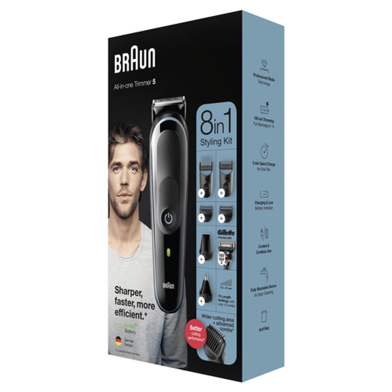 Braun All-in-one Rifinitore Tutto-In-Uno 5 MGK5365, Regolabarba Uomo 8-In-1, Tagliacapelli, Per Viso, Capelli_BRAUN_6_big-image