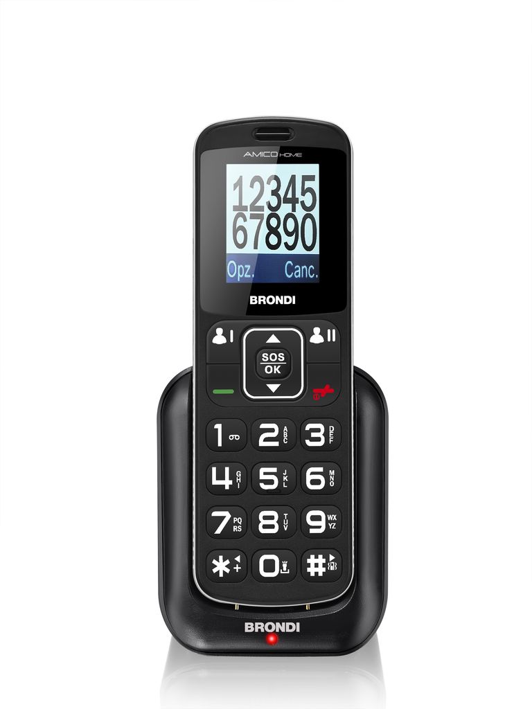 Brondi Amico Home 4,5 cm (1.77") 90 g Nero Telefono di livello base_BRONDI_0_big-image