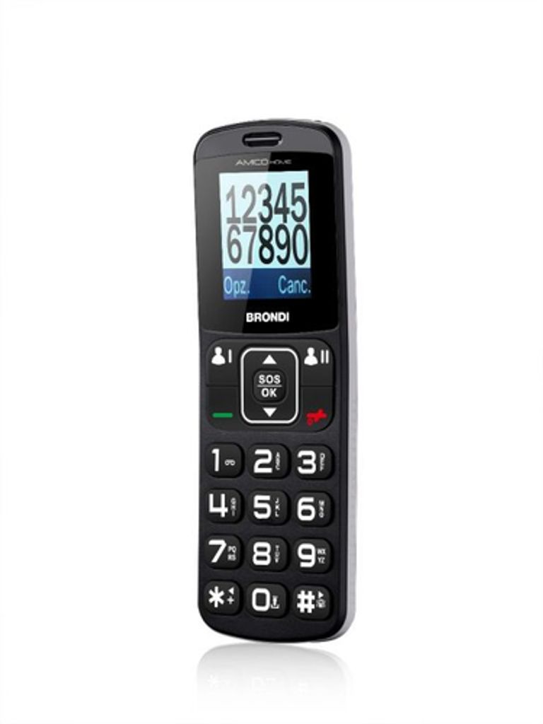 Brondi Amico Home 4,5 cm (1.77") 90 g Nero Telefono di livello base_BRONDI_1_big-image