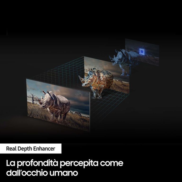 Samsung Series 8 TV QE65Q80CATXZT QLED 4K, Smart TV 65" Processore Neural Quantum 4K, Dolby Atmos e OTS Lite, Carbon Silver 2023_SAMSUNG_6_big-image