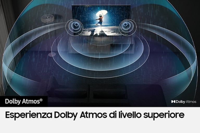 Samsung Series 9 TV QE50QN90CATXZT Neo QLED 4K, Smart TV 50" Processore Neural Quantum 4K, Dolby Atmos e OTS Lite, Carbon Silver 2023_SAMSUNG_5_big-image