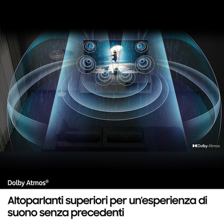 Samsung Series 9 TV QE50QN90CATXZT Neo QLED 4K, Smart TV 50" Processore Neural Quantum 4K, Dolby Atmos e OTS Lite, Carbon Silver 2023_SAMSUNG_22_big-image