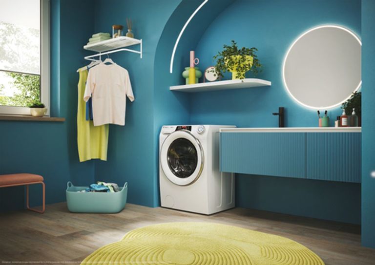 Candy RapidÓ ECO, Lavatrice Standard 8kg, Classe A-15%, 1400 giri, Bianco, RO 486DWMC7/1-S_CANDY_15_big-image