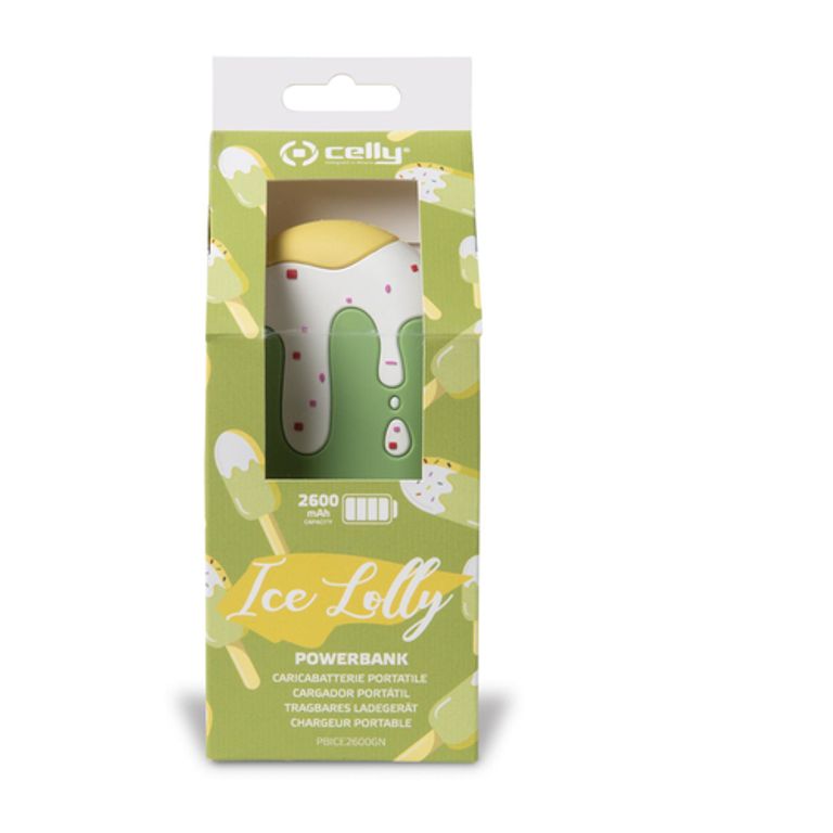 Celly Ice Lolly batteria portatile Verde, Bianco, Giallo Ioni di Litio 2600 mAh_CELLY_3_big-image