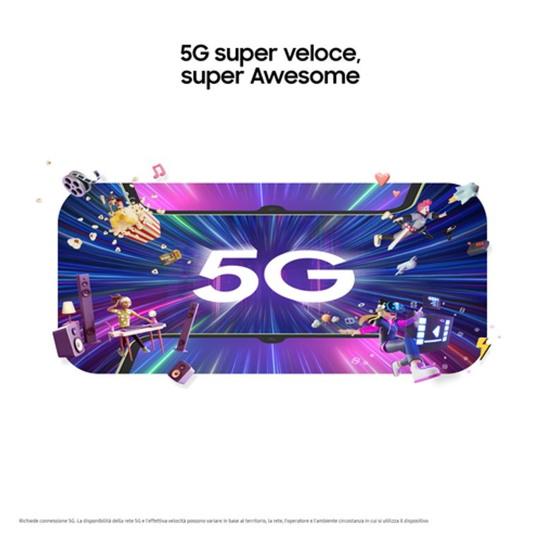 Samsung Galaxy A34 5G Display FHD+ Super AMOLED 6.6”, Android 13, 8GB RAM, 256GB, Doppia SIM, Batteria 5.000 mAh, Awesome Violet_SAMSUNG_10_big-image
