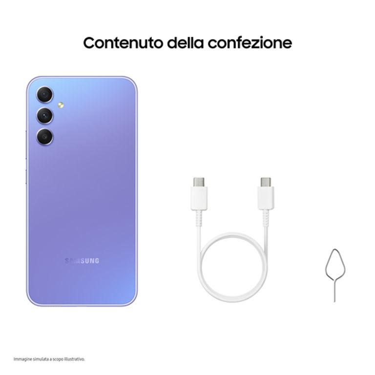 Samsung Galaxy A34 5G Display FHD+ Super AMOLED 6.6”, Android 13, 8GB RAM, 256GB, Doppia SIM, Batteria 5.000 mAh, Awesome Violet_SAMSUNG_14_big-image