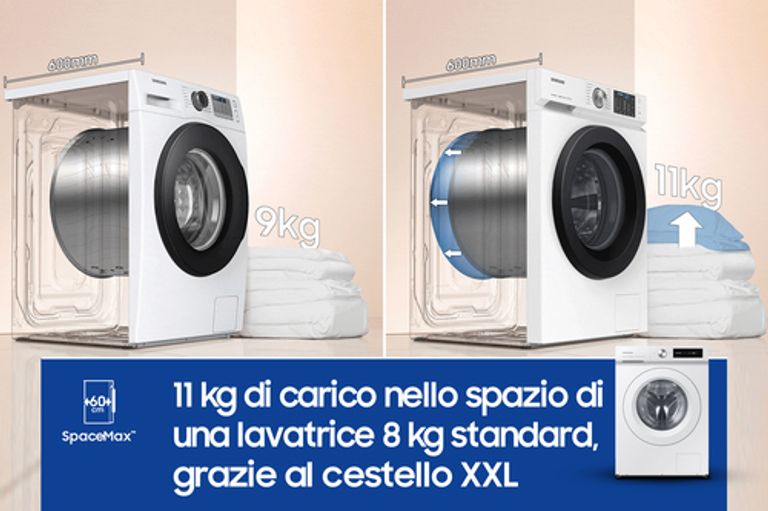 SAMSUNG Lavatrice Standard WW11BB504DTW Ai Control 11 Kg Classe A Centrifuga 1400 giri_SAMSUNG_11_big-image