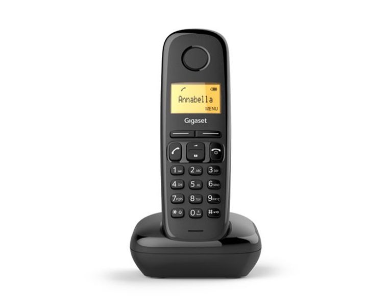 Gigaset A170 Telefono analogico/DECT Identificatore di chiamata Nero_JABRA_0_big-image