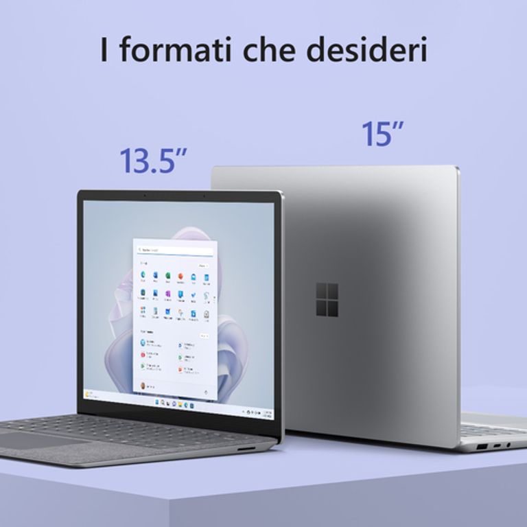 Microsoft Surface Laptop 5 Computer portatile 38,1 cm (15") Touch screen Intel® Core™ i7 i7-1255U 8 GB LPDDR5x-SDRAM 512 GB SSD Wi-Fi 6 (802.11ax) Windows 11 Home Nero_MICROSOFT_5_big-image