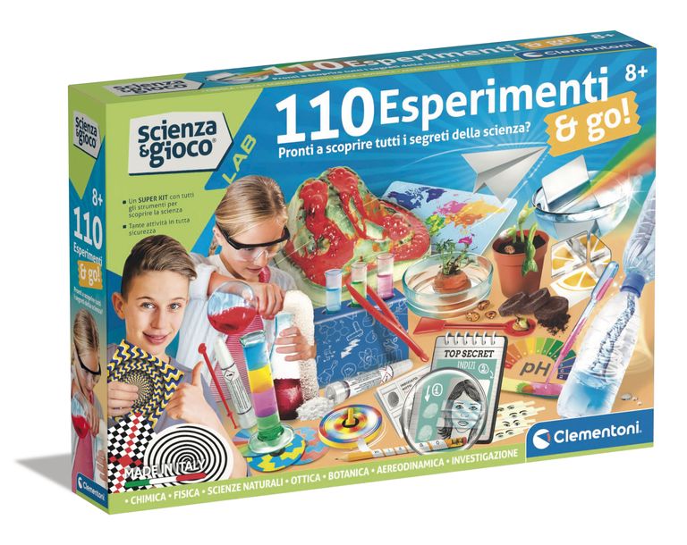 Clementoni Scienza & Gioco Lab - 110 Esperimenti & Go!_CLEMENTONI_0_big-image