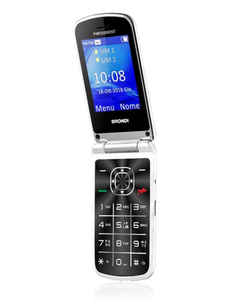 Brondi President 7,62 cm (3") 130 g Bianco Telefono cellulare basico_BRONDI_2_big-image