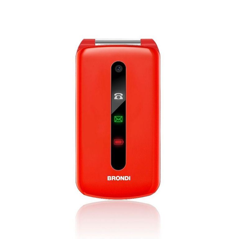 Brondi Cellulare PRESIDENT Clamshell Display 3" Dual Sim 1,3MP 32GB Rosso_BRONDI_0_big-image