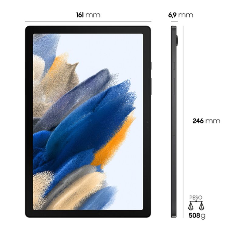 Samsung Galaxy Tab A8 10.5" Wifi, Android 11, RAM 4 GB, 64 GB, Gray_SAMSUNG_1_big-image