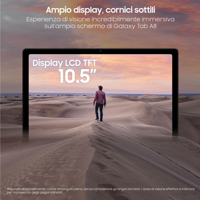 Samsung Galaxy Tab A8 10.5" Wifi, Android 11, RAM 4 GB, 64 GB, Gray_SAMSUNG_2_big-image