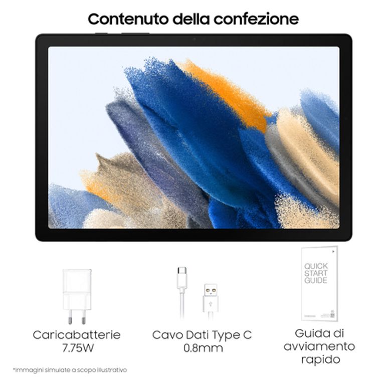 Samsung Galaxy Tab A8 10.5" Wifi, Android 11, RAM 4 GB, 64 GB, Gray_SAMSUNG_6_big-image