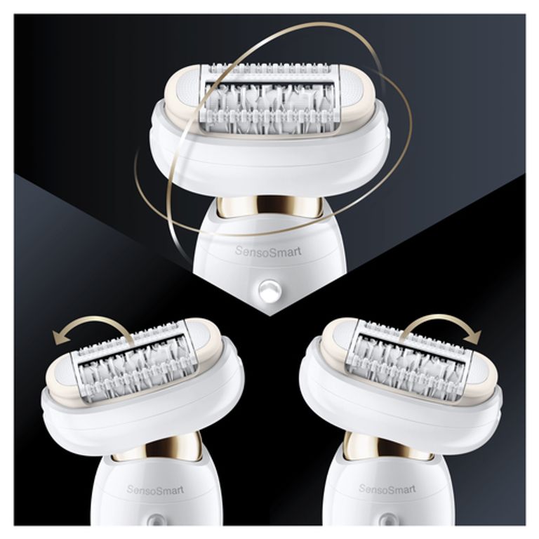 Braun Silk-épil 9 Flex 9-002 - Epilatore Elettrico Donna Bianco/Oro Con Testina Flessibile Per Un’Epilazione Più Semplice_BRAUN_2_big-image