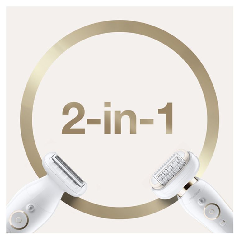 Braun Silk-épil 9 Flex 9-002 - Epilatore Elettrico Donna Bianco/Oro Con Testina Flessibile Per Un’Epilazione Più Semplice_BRAUN_3_big-image