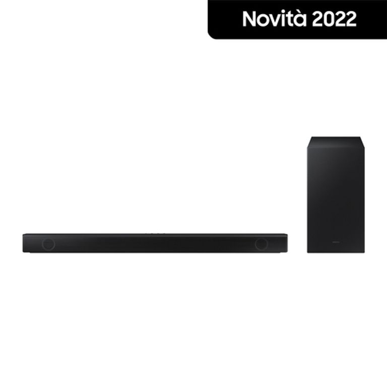 Samsung Soundbar HW-B550/ZF con subwoofer 2.1 canali 410W 2022, audio 3D, suono ottimizzato, bassi profondi, gaming mode_SAMSUNG_17_big-image