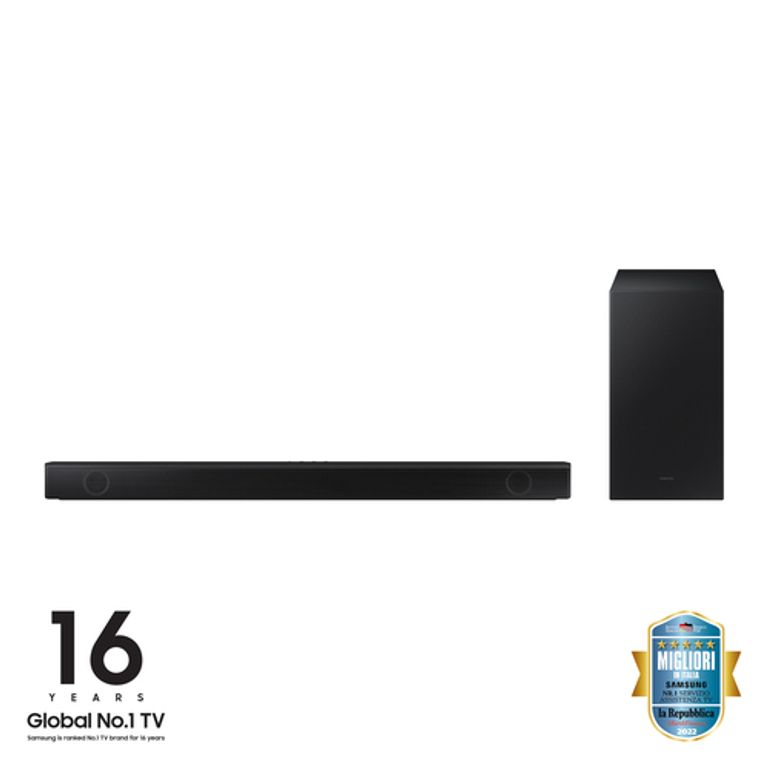 Samsung Soundbar HW-B550/ZF con subwoofer 2.1 canali 410W 2022, audio 3D, suono ottimizzato, bassi profondi, gaming mode_SAMSUNG_18_big-image